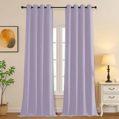 Vista 214 de Simplebrand Juego de 2 paneles de cenefa aguamarina para ventana de cocina de 14 pulgadas de largo, cortinas de oscurecimiento de habitación