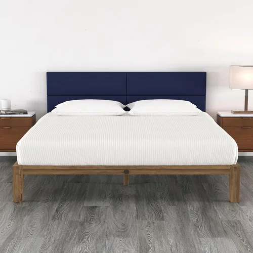 Vista 103 de Jaxx Panelist - Cabecero acolchado moderno, juego de 4 paneles para montar en la pared (cada uno de 11.25 x 30 pulgadas), tamaño Queen