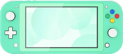 Vista 3 de eXtremeRate Soft Touch Mint Green DIY Replacement Shell for Nintendo Switch Lite, NSL Handheld Controller Housing wScreen Protector, Custom Case