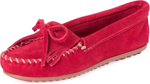 Vista 9 de Mocasín Minnetonka Kilty de gamuza para mujer Tela Arizona