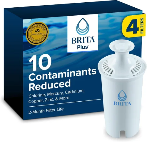 Vista 18 de Brita Plus Filtro de agua de repuesto, para jarras y dispensadores, paquete