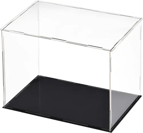 Vista 15 de DMiotech 1 caja de exhibición de acrílico transparente a prueba de polvo, 3.9 x 3.9 x 3.9 pulgadas para coleccionables