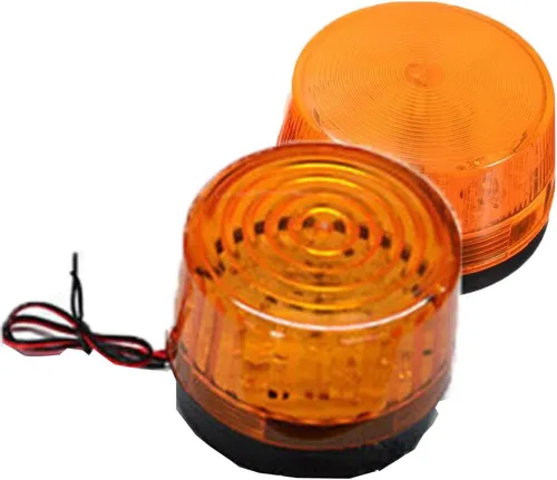Vista 10 de RUNAAJA - 2 luces LED estroboscópicas azules de 12 V, alarma de emergencia, luz intermitente, lámpara de señal, alarma de seguridad para coche