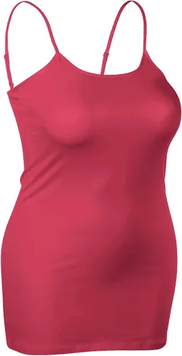 Vista 95 de Emmalise Camisola larga casual básica para mujer, con tirantes ajustables, top en capas