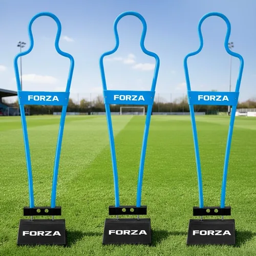 Vista 28 de FORZA Mini maniquí de fútbol de flujo de aire Naranja