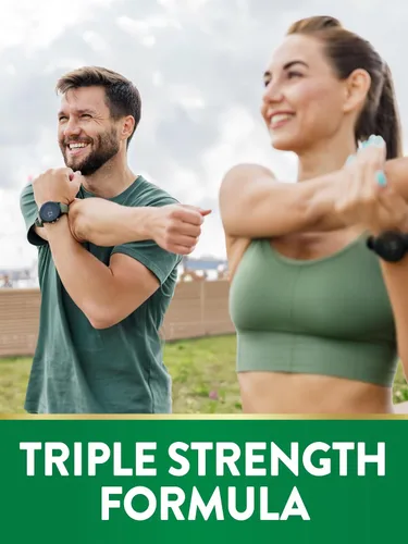 Vista 4 de Complejo glucosamina condroitina MSM 60 cápsulas Suplemento de triple fuerza con cúrcuma Suplemento sin OMG y sin gluten por Nature's Truth