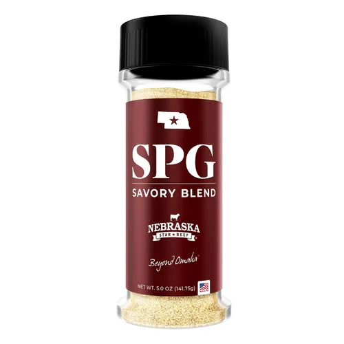 Vista 7 de Nebraska Star Beef Condimento de sal y pimienta, 5 onzas, perfecto para platos de carne y carne de res