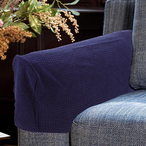 Vista 3 de BESPORTBLE Protectores de brazo para silla, funda elástica para reposabrazos de sofá, funda protectora elástica para el hogar, oficina, reclinable