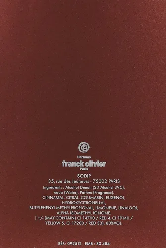 Vista 3 de Franck Olivier Passion Eau de Toilette Spray para hombre, 2.5 onzas