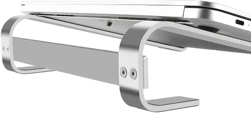 Vista 3 de MMOBIEL Soporte para laptop - Elevador de 10 a 18 pulgadas - Soporte ventilado universal - Soporte para laptop para escritorio compatible