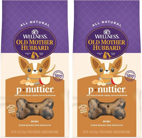 Vista 26 de Old Mother HubbardGalletas Classic P-NUTTERTRAS HORADAS DE PERRO CASO, PEQUEÑO, BOLSA DE 20 ORAS
