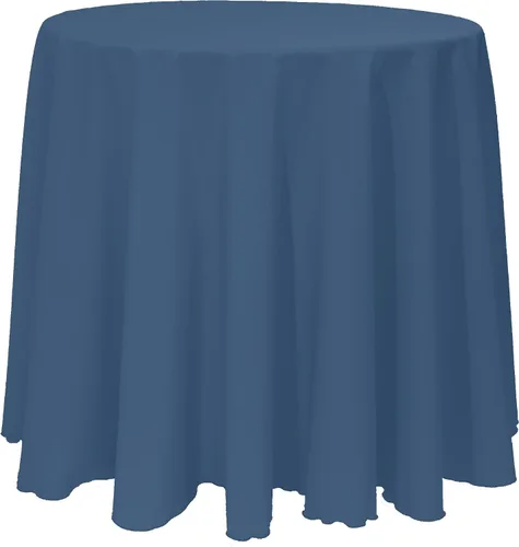 Vista 13 de Ultimate Textile 96in Round Tablecloth - Polyester Linen Table Cloth, Machine Washable, Stain & Wrinkle Resistant, Seamless Design for Events - Aqua