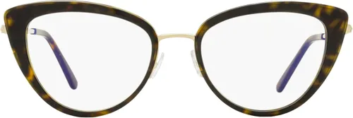 Vista 2 de Tom Ford Gafas graduadas Blue Block TF5580B 052 Dark HavanaGold 2.087 in FT5580, Habana OscuraOro