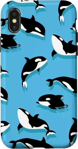 Vista 5 de Orca Swimming Whale Cool Miami Dolphin Beach Lover Gift Case for iPhone 17