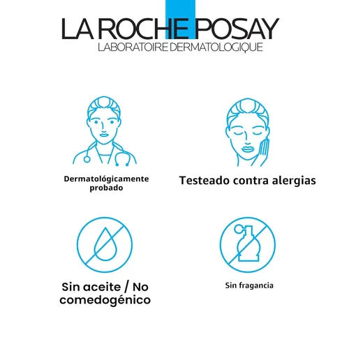 Vista 6 de La Roche-Posay Effaclar Adapalene Gel 0.1% Tratamiento para el acné, crema retinoide, gel medicamento para puntos negros y puntos blancos, sin