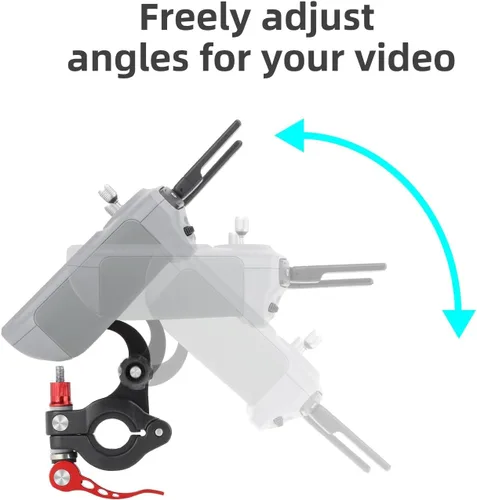 Vista 6 de BTG DJI RC 2 Soporte de control remoto en bicicleta Soporte de montaje para bicicleta DJI Mavic 4 Pro/Flip/Mavic Air 3S/Mini 4 Pro Compatible