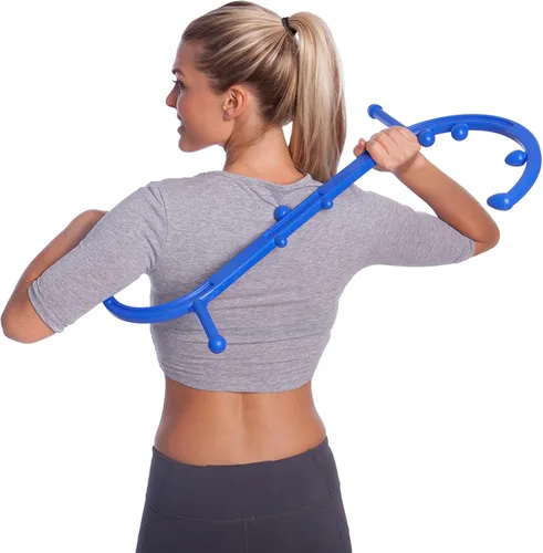 Vista 7 de Herramienta para automasaje Body Back Company, terapia de punto de activación, Azul