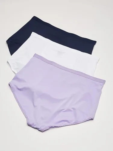 Vista 4 de Warner's Paquete de 3 calzoncillos de microfibra Blissful Benefits Rs4433w para mujer