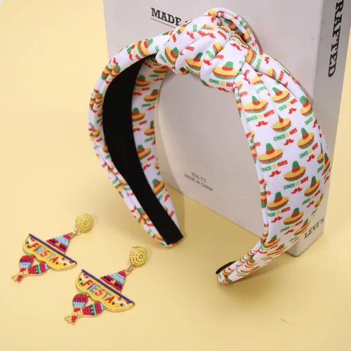 Vista 137 de YAHPERN Diadema para el día de San Valentín para mujer, colorida diadema de algodón con estampado de corazón de conversación XOXO Love, diadema