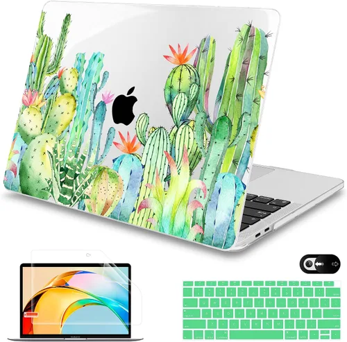 Vista 15 de Mektron para MacBook Air 13 Funda A1466/A1369 (Versión 2010-2017), Cubierta de carcasa rígida de plástico con fijación a presión para MacBook Air