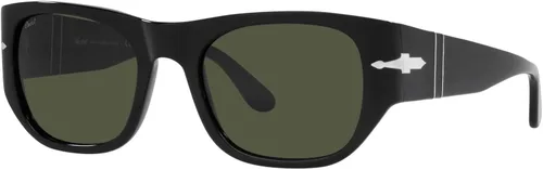 Vista 2 de Persol PO3308S - Gafas de sol rectangulares, Gris transparenteAzul degradado Azure