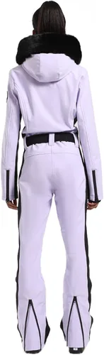 Vista 51 de GSOU SNOW Traje de esquí para mujer, traje de nieve de una pieza, para snowboard, delgado, aislante, impermeable, resistente al viento