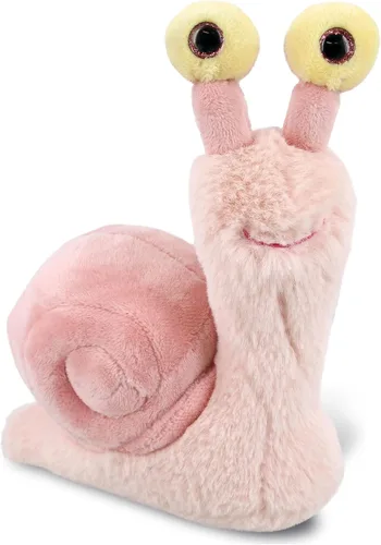Vista 8 de DolliBu Caracol de peluche – Caracol azul de ojos grandes y abrazable, adorable juguete de peluche para jugar, lindo regalo de vida silvestre
