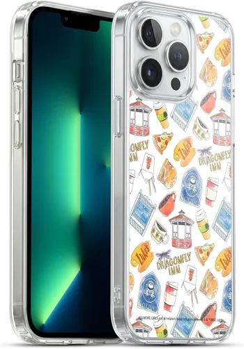 Vista 182 de Head Case Designs Gilmore - Funda negra a prueba de golpes con diseño de dibujos animados para niñas con licencia