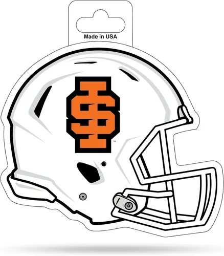 Vista 28 de Rico Industries NCAA - Calcomanía para casco de corte en forma de 4.75 x 5 pulgadas