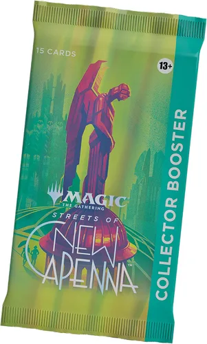 Vista 4 de Magic: The Gathering Streets of New Capenna Collector Booster 15 cartas mágicas