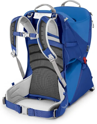 Vista 3 de Osprey Poco LT - Mochila ligera para niños, color verde azulado, carga mínima: 23.8lbs - Carga máxima: 48.5lbs