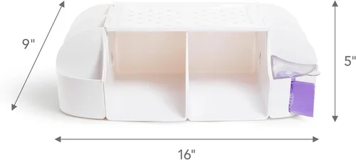 Vista 8 de Munchkin® Organizador de cambio de pañales, verde/blanco
