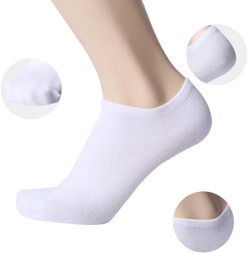 Vista 3 de Calcetines deportivos de algodón peinado para hombres y mujeres, 6 pares