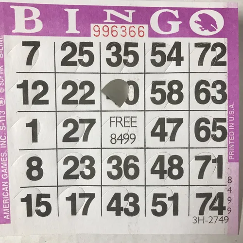 Vista 4 de Tarjetas de Bingo Pushout (500 ct)-Seleccione el color a continuación