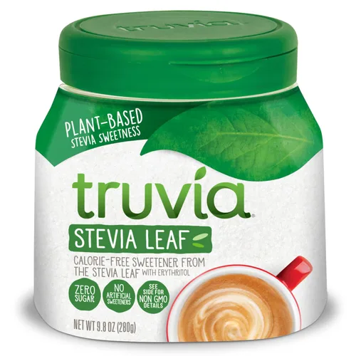 Vista 7 de Truvia – Edulcorante de cucharada marrón sin calorías de hoja de stevia (frasco de 9.8 oz)