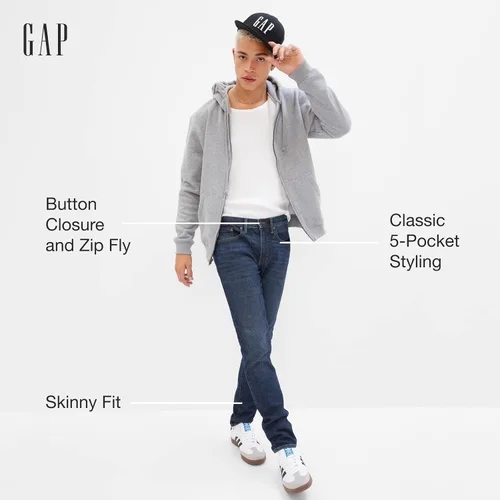 Vista 2 de GAP Men's Soft High Stretch Skinny Fit Denim Jeans