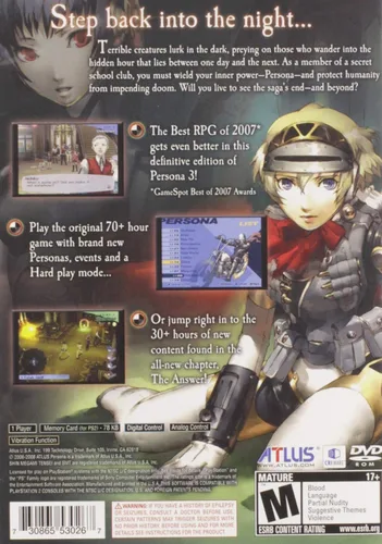 Vista 2 de Shin Megami Tensei Persona 3 FES - PlayStation 2