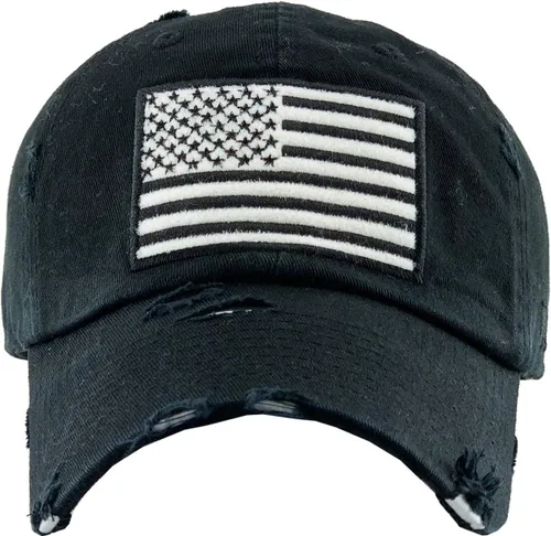 Vista 286 de KBETHOS Tactical Operator Collection USA Fishing Mesh Ballcap Flag Patch America Outdoors Trucker Baseball Cap
