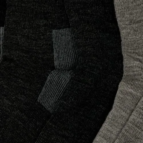 Vista 3 de Kirkland Signature Calcetines de lana merino para mujer