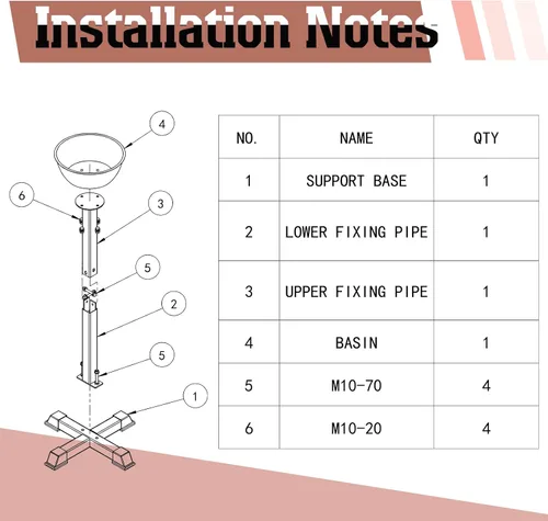 Vista 4 de Gisafai Soporte de tiza portátil de acero inoxidable de 20 x 20 x 38 pulgadas con cuenco de 23 x 7 pulgadas para gimnasia, levantamiento de pesas