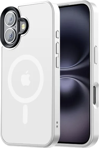 Vista 14 de Tigowos Funda Magnética para iPhone Air Compatible con MagSafe Resistente a Caídas de 16 Pies Cubierta Trasera con Sensación de Piel Mate a Prueba