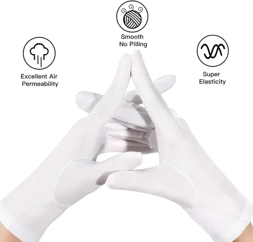 Vista 3 de Guantes de ópera cortos de satén para mujer, guantes formales de baile para boda, banquetes de novia, fiesta, guantes de los años 20, accesorios