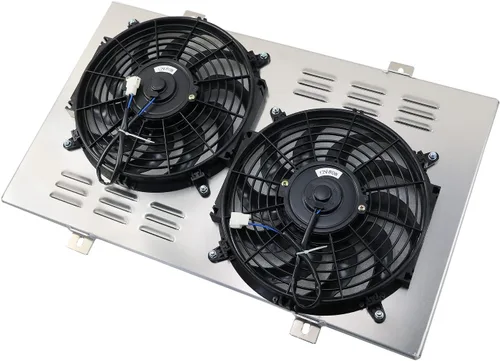 Vista 5 de Ventilador eléctrico de aluminio para Ford Ltd II Thunderbird Torino Mongeto Ranchero V8 1972-1979