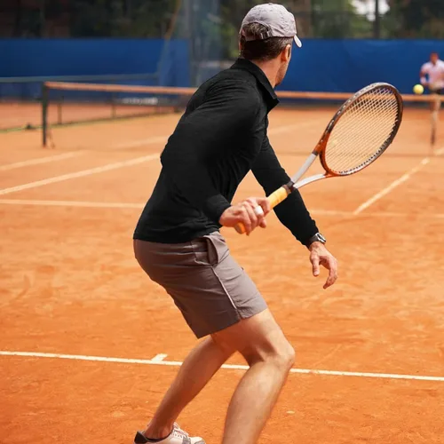 Vista 3 de BALENNZ Polos de manga larga para hombre, absorben la humedad, camisas polo de manga larga para hombre, polos de golf de secado rápido para hombres