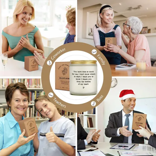 Vista 6 de Regalos de agradecimiento, regalos de jefe para mujeres, regalo de agradecimiento para compañeros de trabajo, mamá, profesores, amigos, regalo