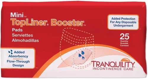 Vista 9 de Tranquility TopLiner® Almohadillas Reforzadoras Absorbentes Desechables de Contorno para Incontinencia Intestinal - Contorno (21.5" x 13.5") - 12