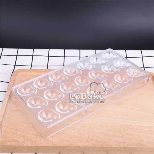 Vista 5 de 21 cavidades botella calabaza cucurbit maní forma policarbonato PC chocolate molde cubo hielo molde chocolate chocolate hacer moldes DIY