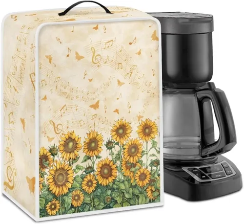 Vista 70 de Cubiertas antipolvo para máquina de café cruzado con bandera estadounidense, para mezclador, máquina de jugo, mantiene la cocina y la oficina