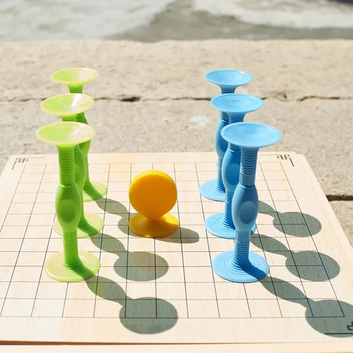 Vista 6 de Juego de dardos de silicona para lanzar, juego seguro para interiores y exteriores, para niños y familia
