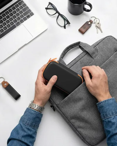 Vista 7 de ProCase Estuche rígido para SSD portátil SanDisk Extreme